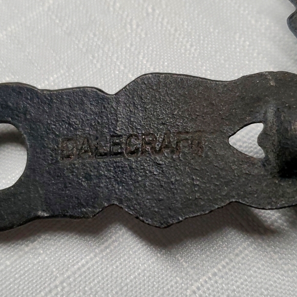 VTG Cast Iron Trivet Dalecraft Black Kitchen Utensil Primitive Old Time Decor - Picture 14 of 15